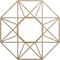 Ekena Millwork Guardian Wood Fretwork Pierced Ceiling Medallion, Hickory, 30"OD x 11 5/8"ID x 1/4"T CMWP30X30X0250GDHI - alternate 1